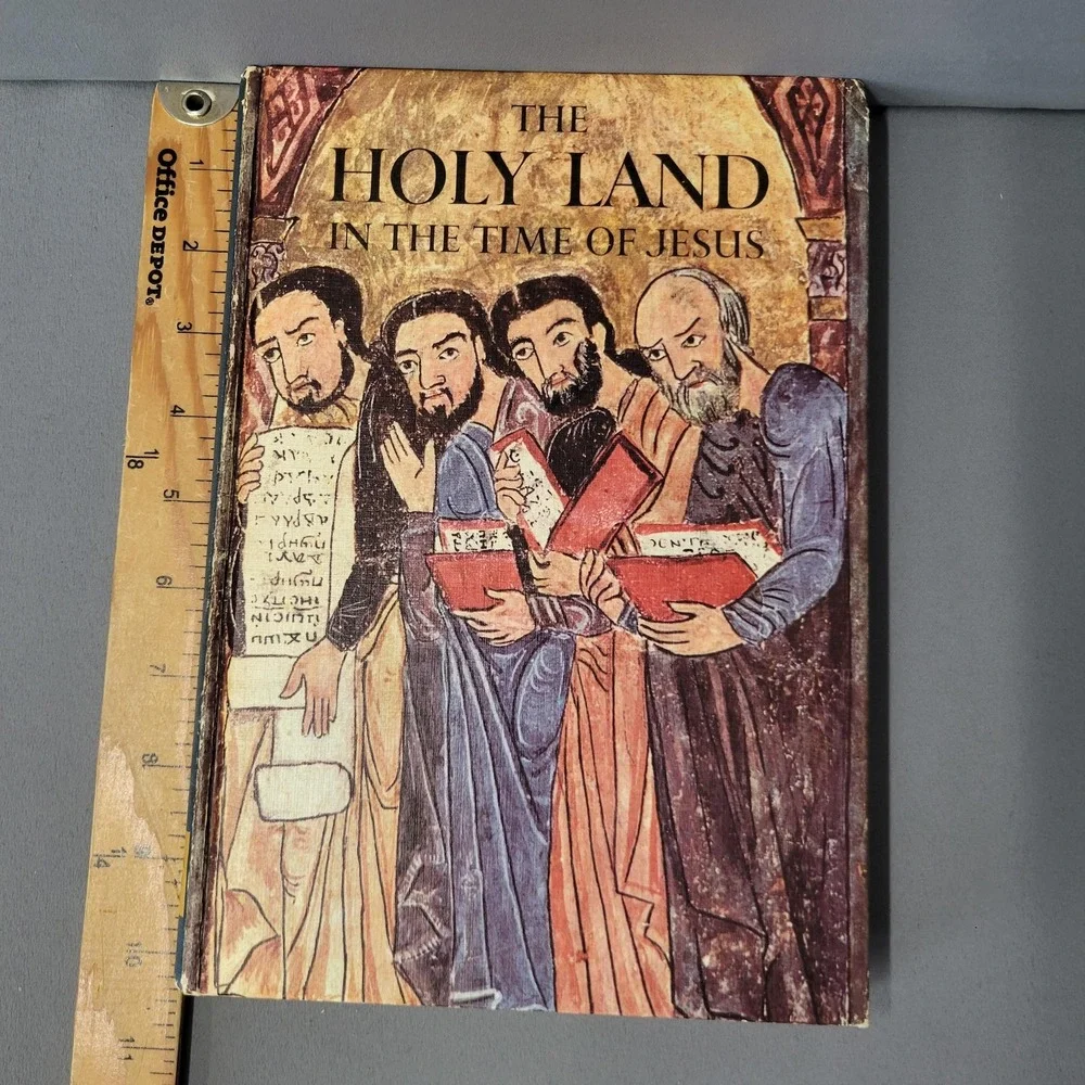 Vintage The Holy Land In The Time Of Jesus Norman Kotker 1967 Hardcover History